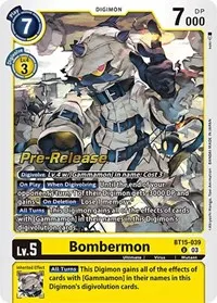 Bombermon (Exceed Apocalypse Pre-Release Cards)