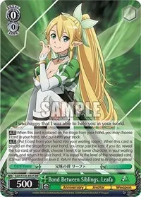 Bond Between Siblings Leafa (Sword Art Online Animation 10th Anniversary)