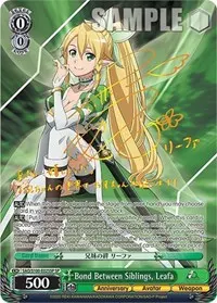 Bond Between Siblings Leafa SP (Sword Art Online Animation 10th Anniversary)