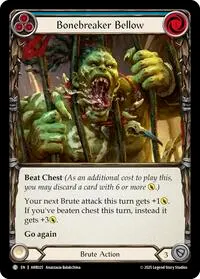 Bonebreaker Bellow Blue (Armory Deck: Rhinar)