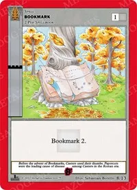 Bookmark Dark (Wilderness: First Edition Release Event Deck) — MetaZoo Card Value