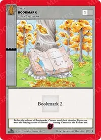 Bookmark Dark (Wilderness: First Edition Release Event Deck)
