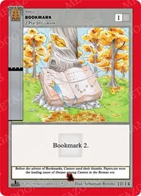 Bookmark Flame (Wilderness: First Edition Tribal Theme Decks)