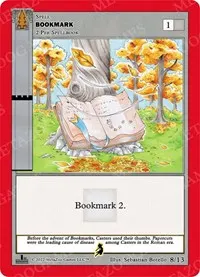 Bookmark Lightning (Wilderness: First Edition Release Event Deck)
