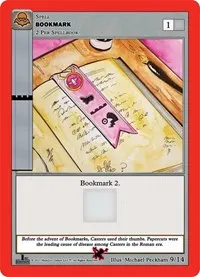Bookmark Moca Vampire (Nightfall: First Edition Release Event Deck)