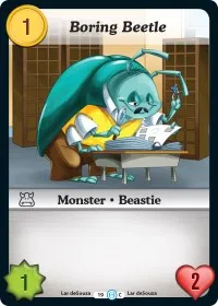 Boring Beetle (The Desolation of Blarg) — Munchkin CCG Card Value