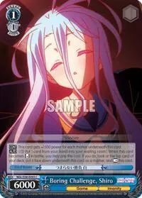 Boring Challenge Shiro (No Game No Life)
