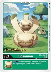 Bosamon (Xros Encounter Pre-Release Cards)