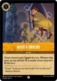 Bosss Orders (Into the Inklands)