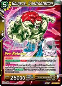 Boujack Confrontation (History of Z Pre-Release Cards) — Dragon Ball Super CCG Card Value