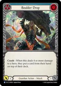 Boulder Drop Blue (Armory Deck: Pleiades)