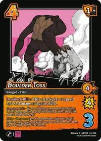 Boulder Toss (Attack On Titan: Origins of Power)