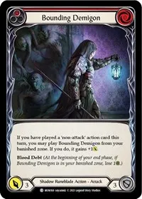 Bounding Demigon Red (Monarch) — Flesh & Blood TCG Card Value