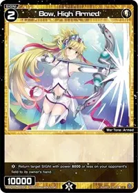 Bow High Armed (Glowing Diva)