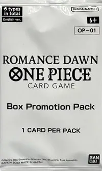 Box Promotion Pack (Romance Dawn)