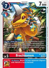 Brachiomon (Exceed Apocalypse) — Digimon Card Game Card Value