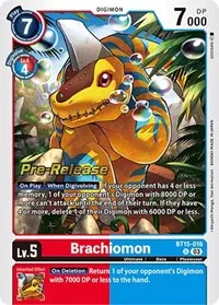 Brachiomon (Exceed Apocalypse Pre-Release Cards)
