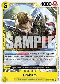 Braham (Wings of the Captain Pre-Release Cards)