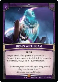 Brain Wipe Beam (Betrayal)