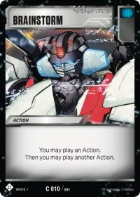 Brainstorm (Wave 1) — Transformers TCG Card Value