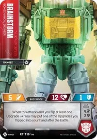Brainstorm Biomechanical Engineer (Titan Masters Attack) — Transformers TCG Card Value
