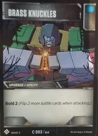 Brass Knuckles (Titan Masters Attack)