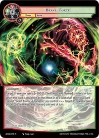 Brave Force (Assault into the Demonic World) — Force of Will Card Value