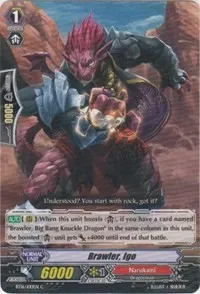 Brawler Igo (BT16: Legion of Dragons and Blades ver.E) — Cardfight Vanguard Card Value