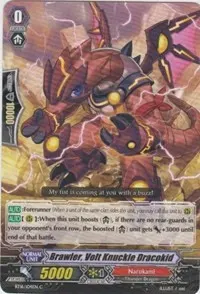 Brawler Volt Knuckle Dracokid (BT16: Legion of Dragons and Blades ver.E)