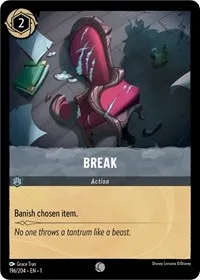 Break (The First Chapter) — Lorcana TCG Card Value