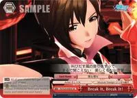Break it Break it SR (Hatsune Miku: Project DIVA F 2nd) — Weiss Schwarz Card Value