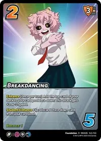 Breakdancing (UniVersus: My Hero Academia: Jet Burn)