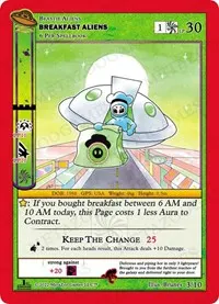 Breakfast Aliens (UFO: First Edition Release Event Deck)