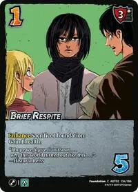 Brief Respite (Attack On Titan: Origins of Power)