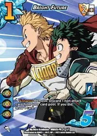 Bright Future Undaunted Raid Pre Release (UniVersus: My Hero Academia Promo Cards)