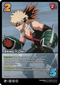 Bring It On (UniVersus: My Hero Academia: Jet Burn)