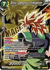 Broly Demonic Intimidation (Expansion Deck Box Set 08: Magnificent Collection - Forsaken Warrior)