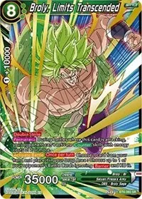 Broly Limits Transcended (Destroyer Kings) — Dragon Ball Super CCG Card Value
