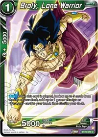 Broly Lone Warrior (Critical Blow)