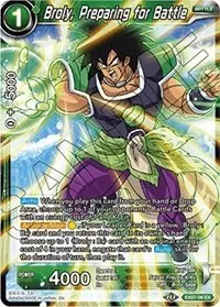 Broly Preparing for Battle (Expansion Deck Box Set 07: Magnificent Collection - Fusion Hero)