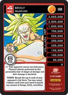 Broly Relentless (Panini: Vengeance)