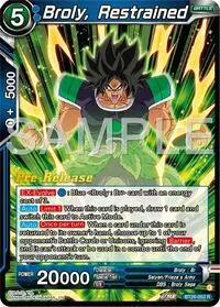 Broly Restrained (Ultimate Advent Pre-Release Cards)