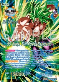 Broly SS Broly Full Power Explosion Top 16 (Tournament Promotion Cards)