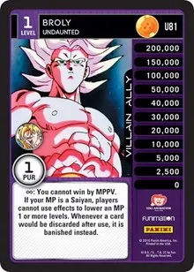 Broly Undaunted (Panini: Vengeance)