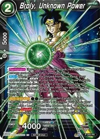 Broly Unknown Power (Tournament Promotion Cards)