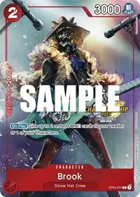 Brook CS 2023 Celebration Pack (One Piece Promotion Cards)
