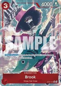 Brook Parallel (Starter Deck EX: Gear 5) — One Piece Card Game Card Value