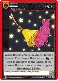 Broom (Cryptid Nation: Kickstarter Edition) — MetaZoo Card Value