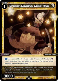 Broom Dissona Code Anti (Concord Diva) — WIXOSS Card Value