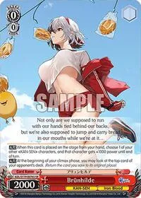 Brunhilde SR (Azur Lane Vol. 2) — Weiss Schwarz Card Value
